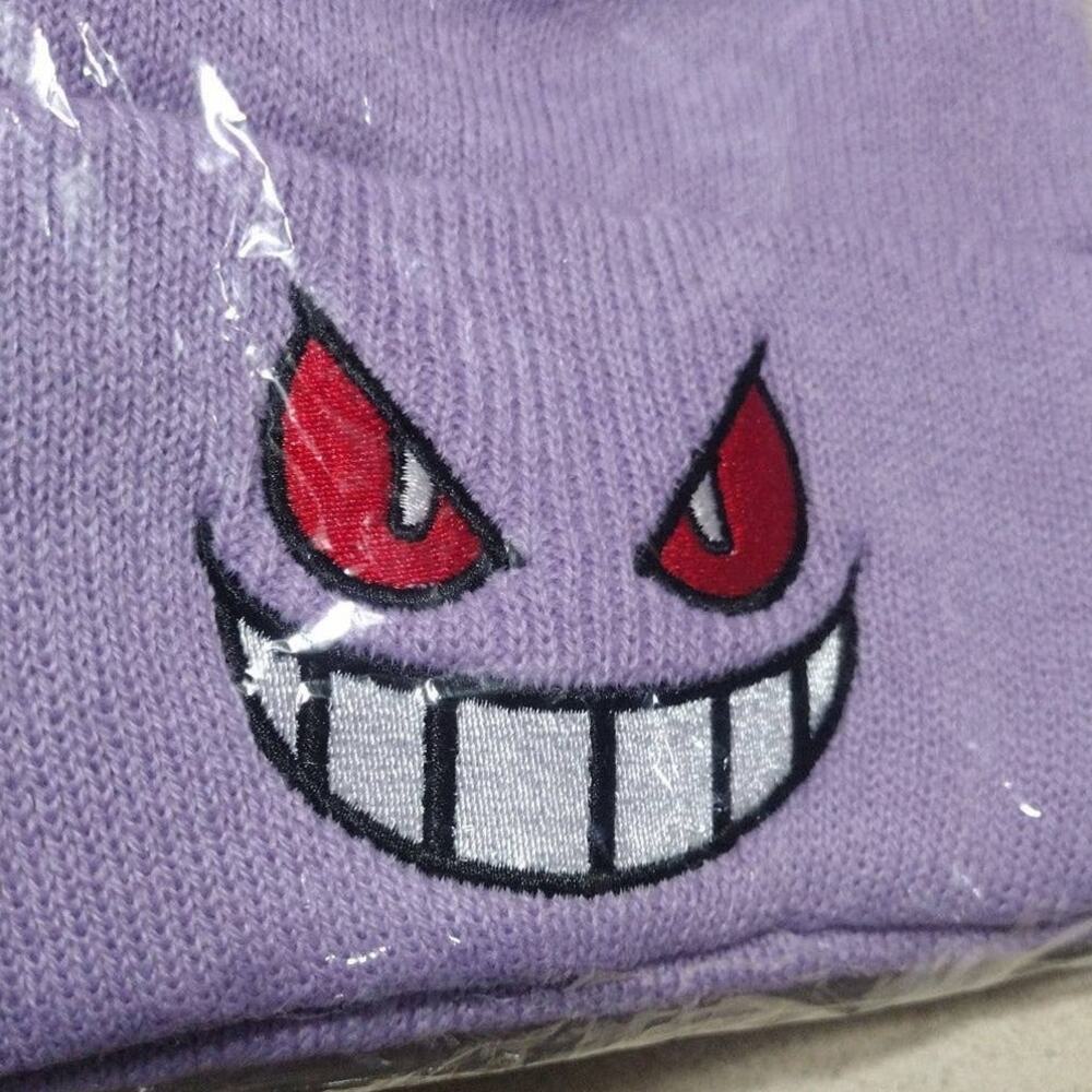 Pokemon Gengar Monster Japanese Collectible Knit Skull Cap Beanie Nintendo Gift
